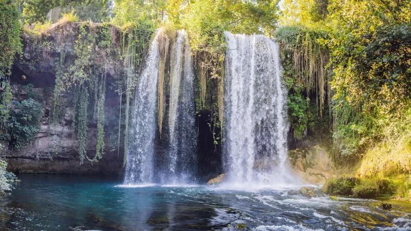 The Duden waterfall near Antalya